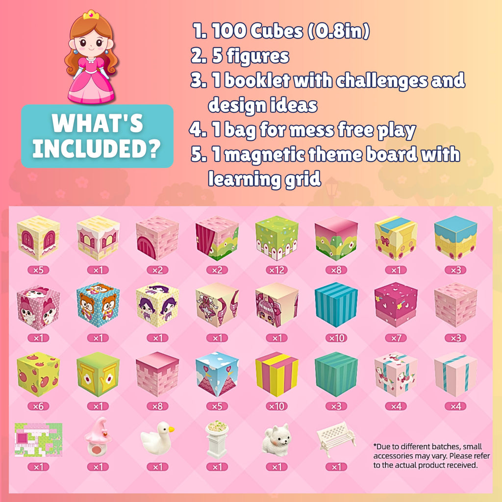 Yavvee Dream Garden Magnetic Building Cubes — image 5