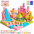 Yavvee Dream Garden Magnetic Building Cubes 106 Pcs with 70+ Challenge Board