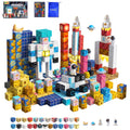 Yavvee Interstellar Space Magnetic Building Cubes 106 Pcs with 70+ Challenge Board