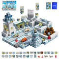 Yavvee Military Base Magnetic Building Cubes 106 Pcs with 70+ Challenge Board